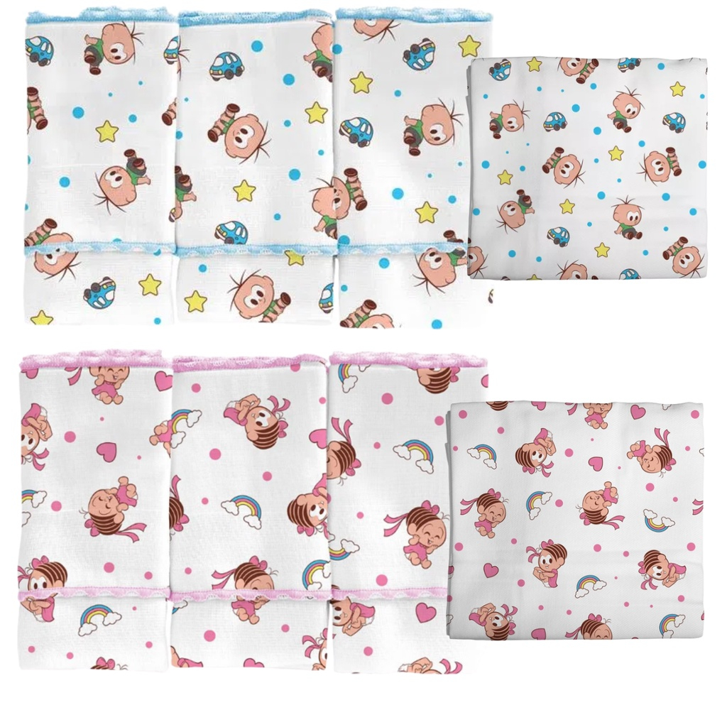 Pano De Boca Turma Da Monica