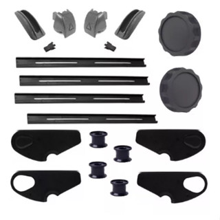 Kit Acabamentos Bancos Kombi, Brasília, Fusca Itamar, Gol 85-93 Com Deslizes Completo