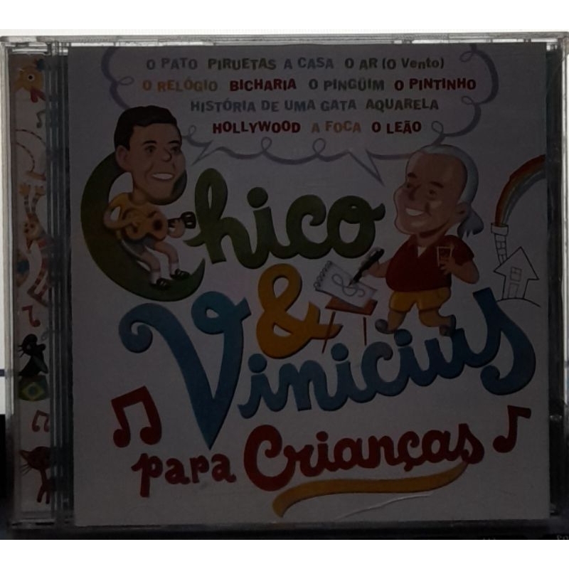CD-CHICO E VINICIUS-PARA CRIANCAS-CONSERVADO