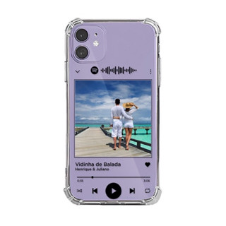 Capa Capinha Case Personalizada com Foto Spotify para todos os aparelhos Samsung/ Iphone/ Motorola/ Xiaomi/ LG