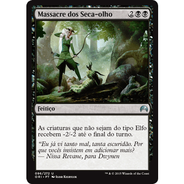 Massacre dos Seca-olho (Elfo) - - Magic The Gathering