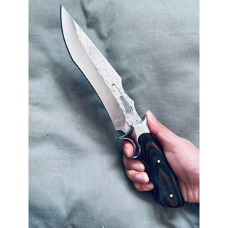 Faca De Pesca Churrasco Luxo Fulltang Inox Sa91 Kim em Oferta na Shopee