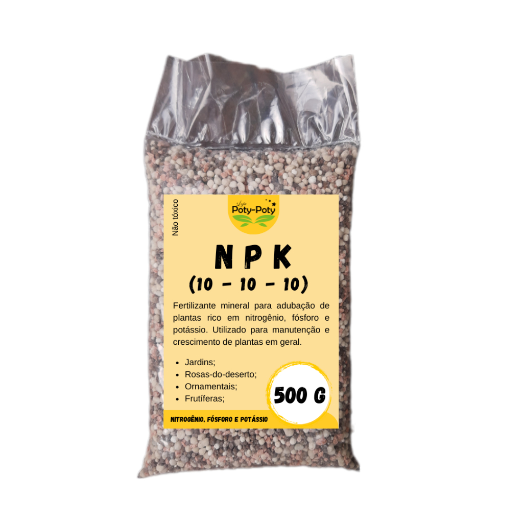 500g NPK 10 - 10 - 10 Fertilizante Mineral