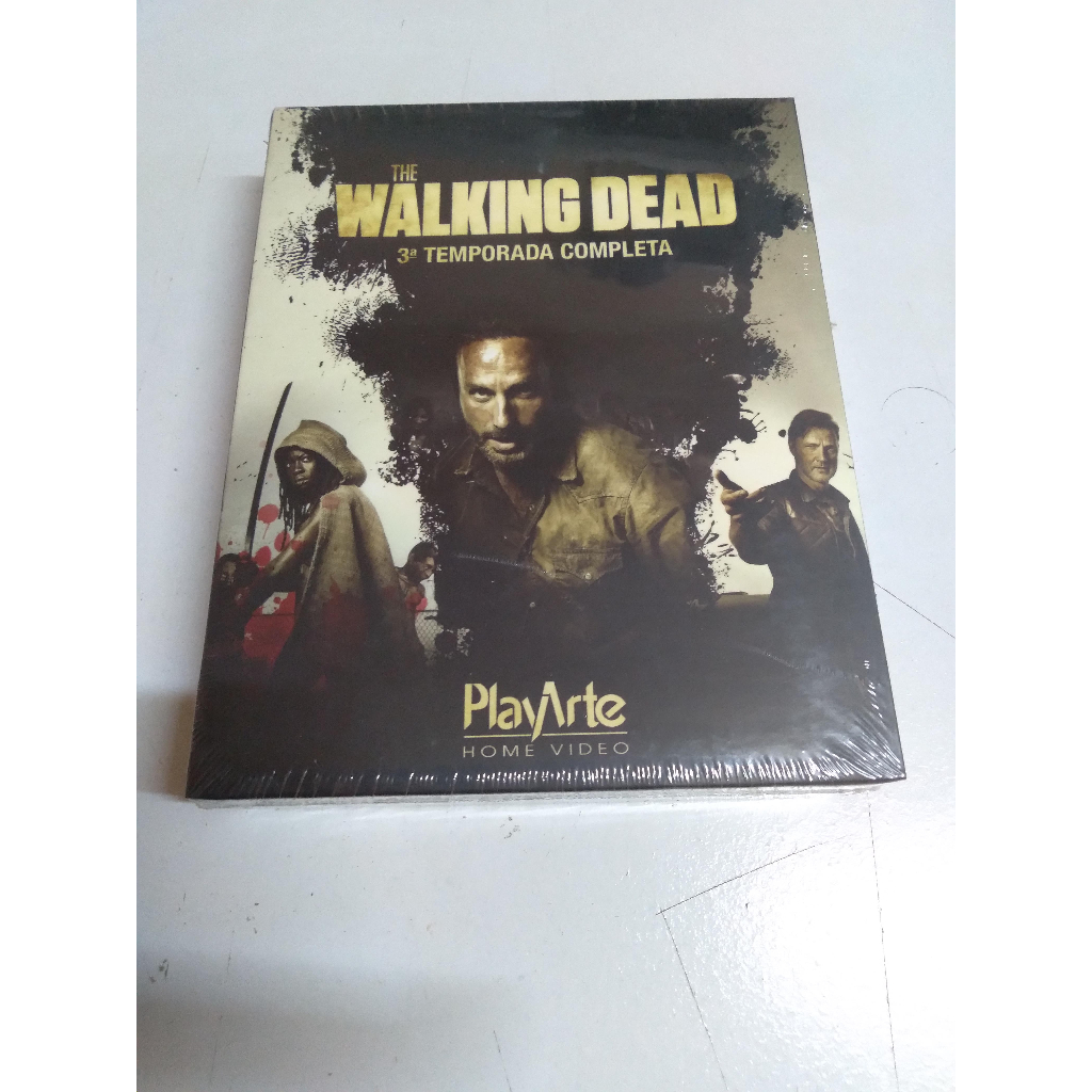 blu ray the walking dead 3 temporada