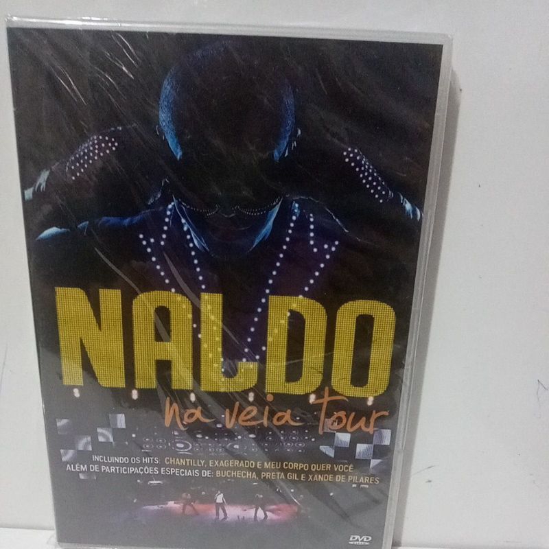 Dvd Naldo Na Veia Tour Novo de Fabrica original