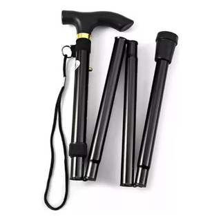 Bengala Bastão Dobrável Tipo T Supermedy em Oferta na Shopee