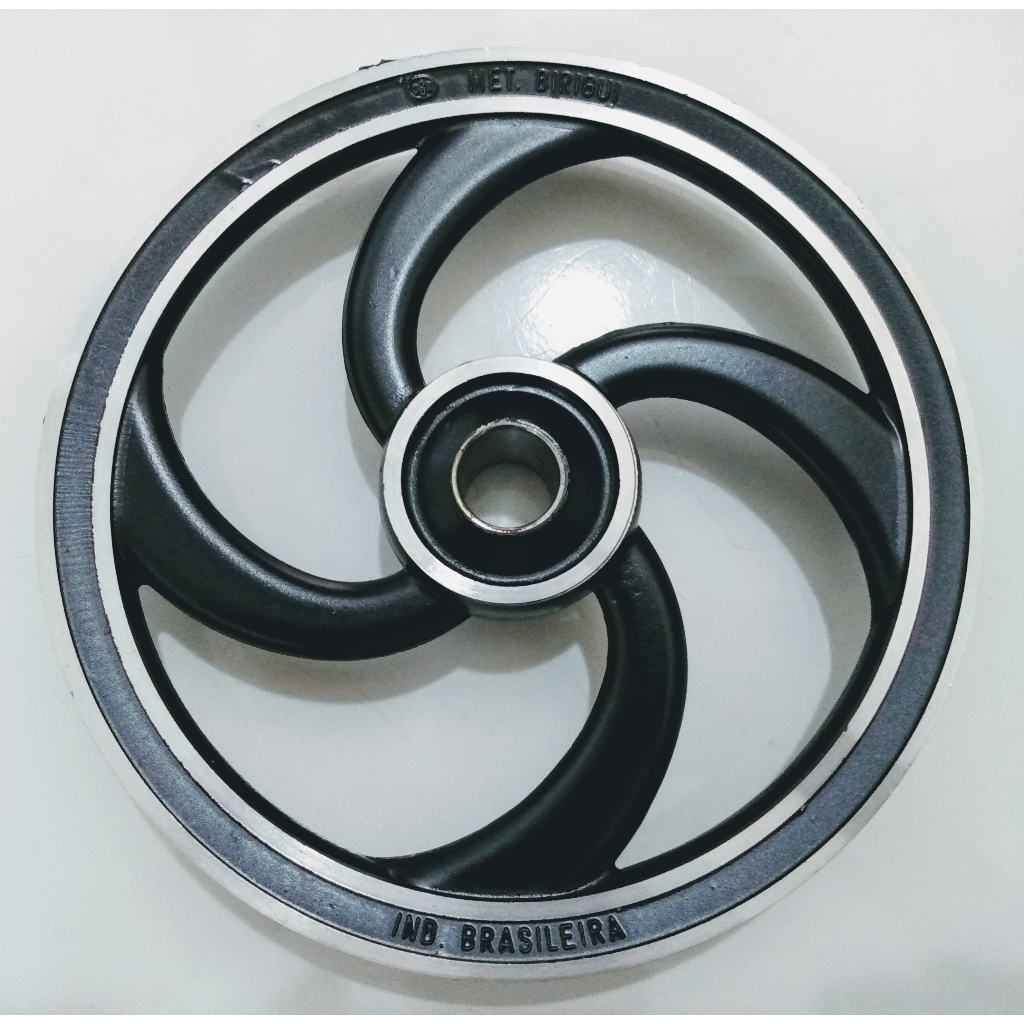 Polia Raiada Ventilada Da Mobilete Caloi Monark Bikelete