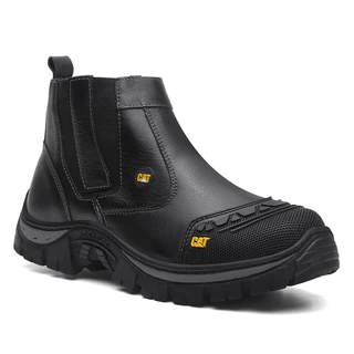 Botina Cat Cano Médio Conforto e Flexibilidade Trabalho Lazer Palmilha de p.u em Gel