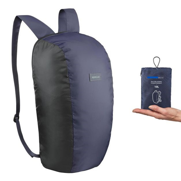 Mochila De Trekking 10 Litros Compacta Quechua Forclaz Original