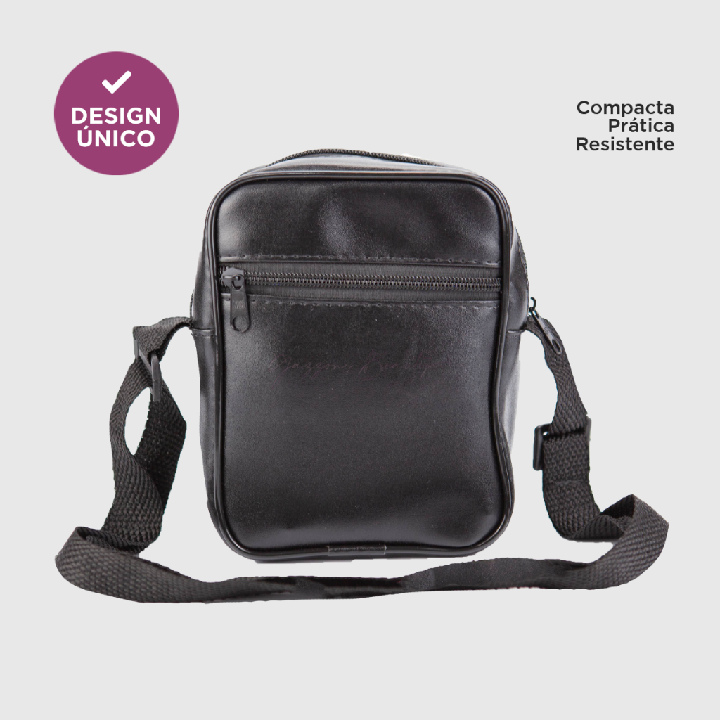 Bolsa bag Transversal Shoulder Bag Unissex Lisa Alça Regulável Promoção