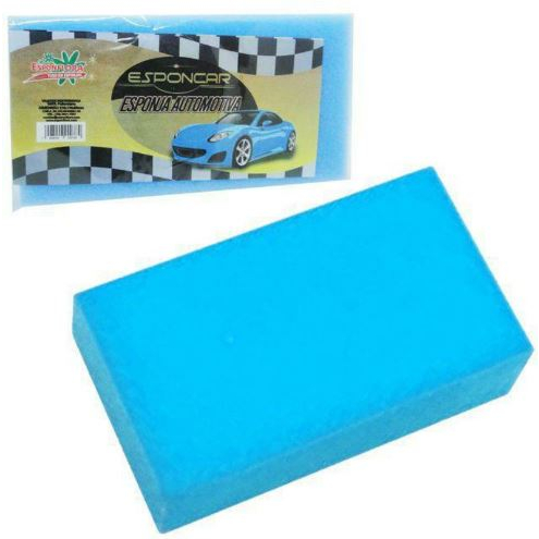 kit 07 Esponja automotiva bloco de espuma para carros 14 cm x 10 cm em Oferta na Shopee