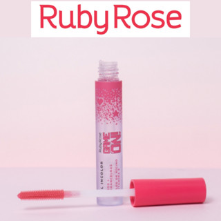 Gel Incolor Cílios e Sobrancelhas Game On Ruby Rose Óleo de Rícino e Vitamina E HB-509