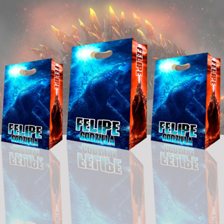 Sacolinha Surpresa zilla Sacola caixinha maleta Lembrancinha God Aniversário Personalizadas em Oferta na Shopee