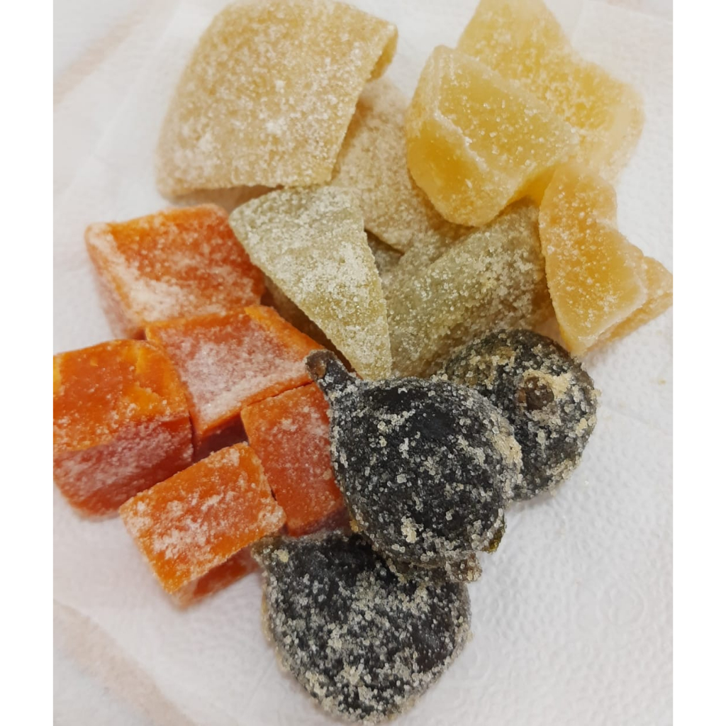 Misto 5 Sabores (Abóbora, Cidra, Figo, Laranja, Mamão Verde) 300g em Oferta na Shopee