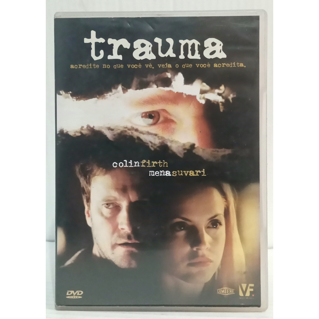 Dvd Trauma - Colin Firth, Mena Suvari - Original Usado