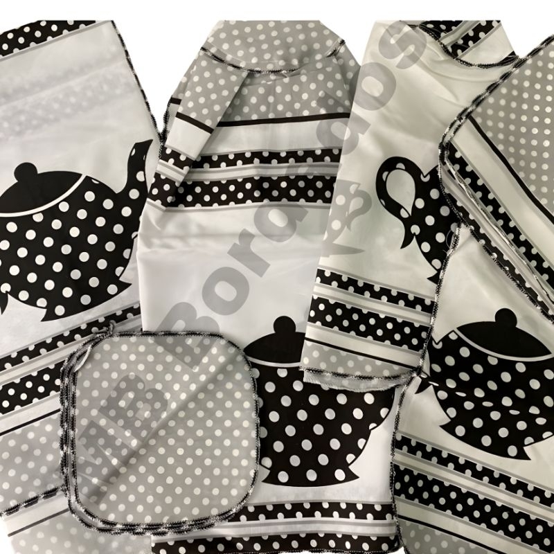 Jogo De Cozinha Kit com 10 peças Estampadas Casa e Decoração - Ypê em Oferta na Shopee