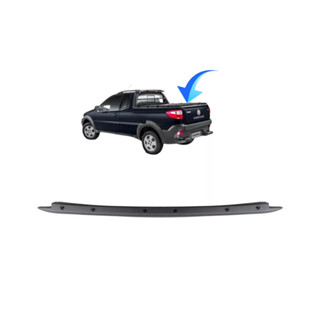 MOLDURA SUPERIOR DA TAMPA TRASEIRA (CAÇAMBA) FIAT STRADA ANOS: 2014, 2015, 2016, 2017, 2018