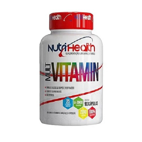 Multi Vitaminico Nutri Health 90 Capsulas