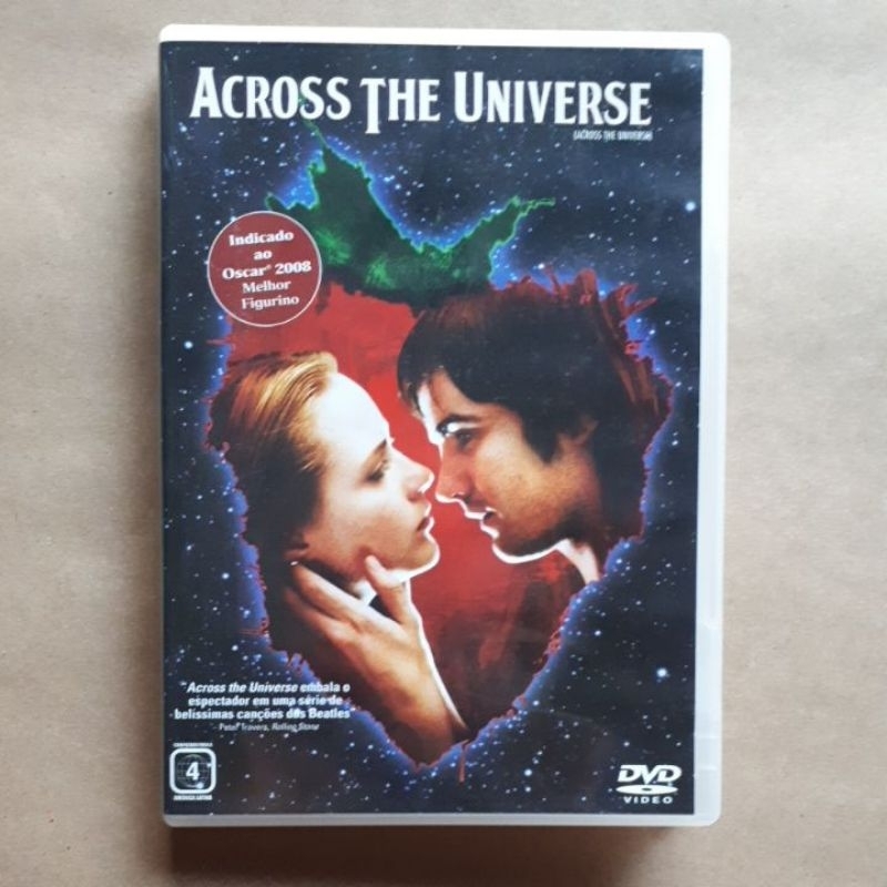 dvd ACROSS THE UNIVERSE (dublado e legendado)