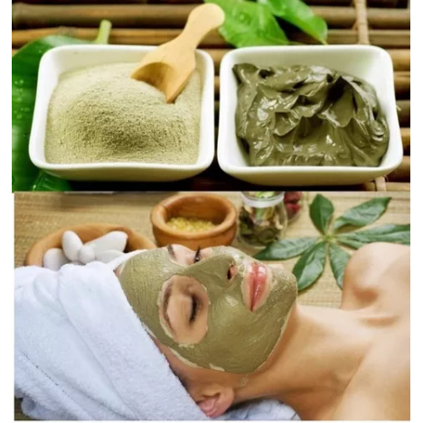 Argila Natural kit  com 5 unidades  500gr. Kit 1. Cod.(B.P.V.Rx.DT) em Oferta na Shopee