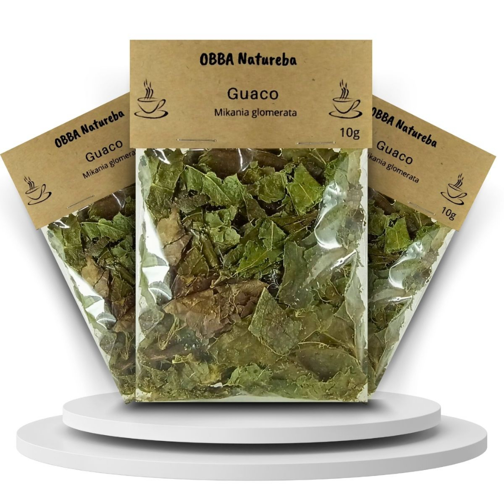 Leve 3 Pacotes de Folhas de Guaco para Chá | 100% Pura | Verdadeira Mikania Glomerata