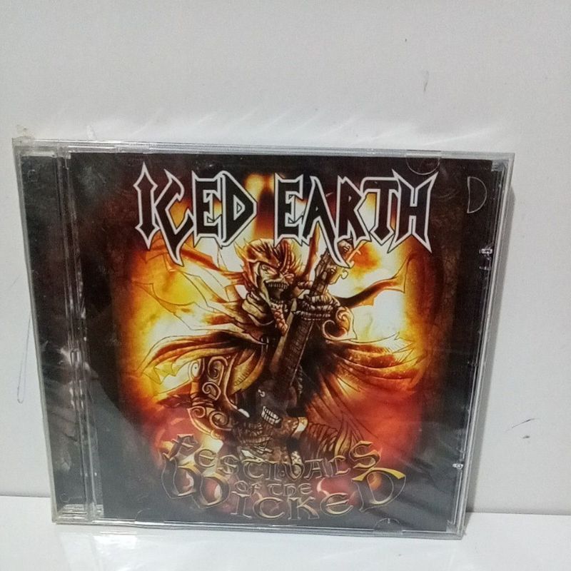 Cd Iced Earth Festivals Of The Wicked Lacrado de Fabrica original