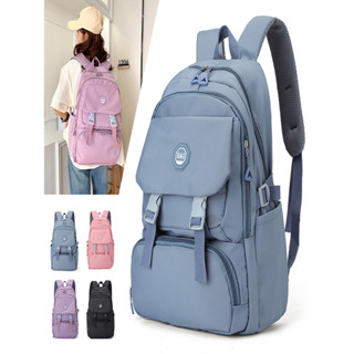 Mochila Escolar De Grande Capacidade Para Estudante Feminina Nylon Impermeável