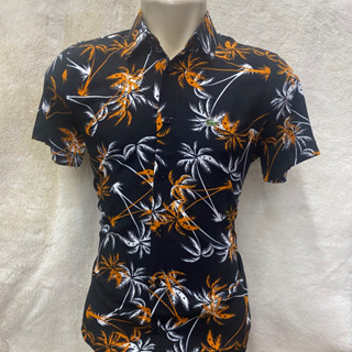 Camisa floral Masculina Manga curta verão