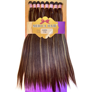 Cabelo 100% orgânico Liso Cachoeira - Merica Hair 1pct 280grs