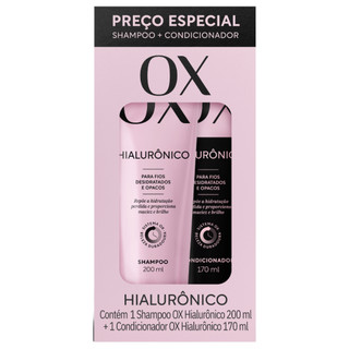 Promopack OX Cosméticos Hialurônico Shampoo 200ml e Condicionador 170ml
