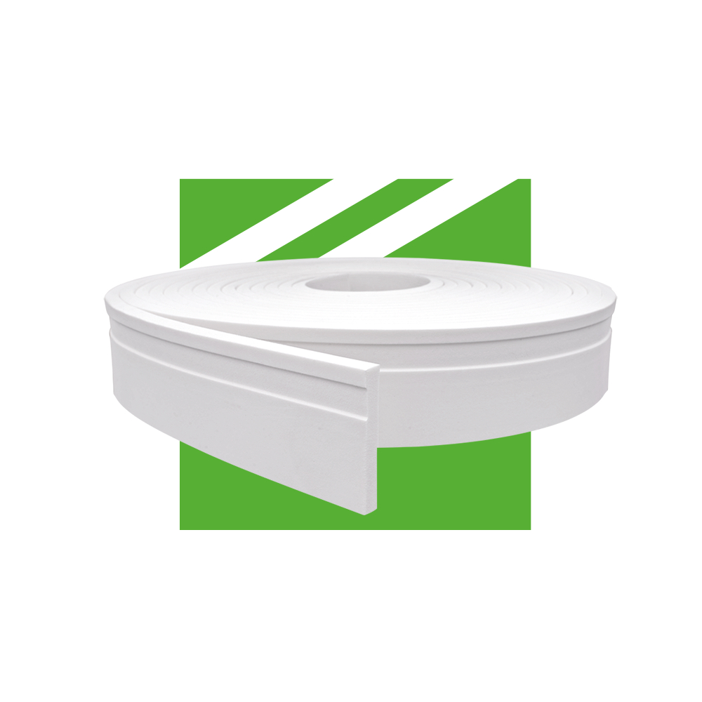 Rodapé Moldura Autocolante Flexível EVA 5cm - 10 Metros RP16 em Oferta na Shopee