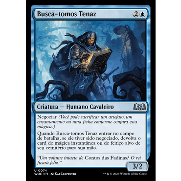 Busca-tomos Tenaz - Magic The Gathering
