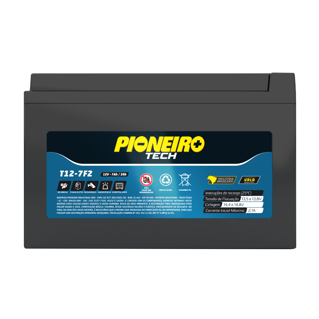 Bateria para Nobreak 7F2 7ah