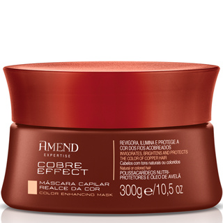 AMEND  MÁSCARA EXPERTISE REALCE DA COR COBRE EFFECT 300G em Oferta na Shopee