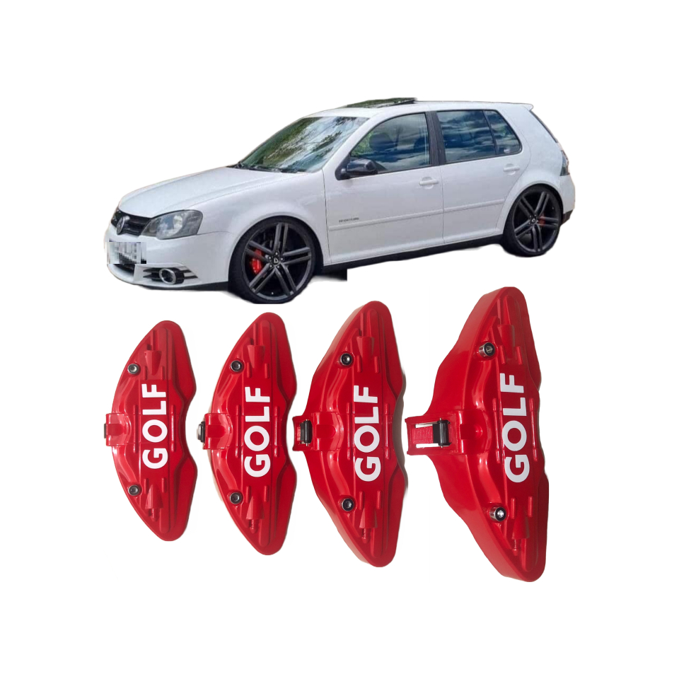Capa Pinça Freio Golf C/Trava Todos 4 Pças Envio Super Rápido