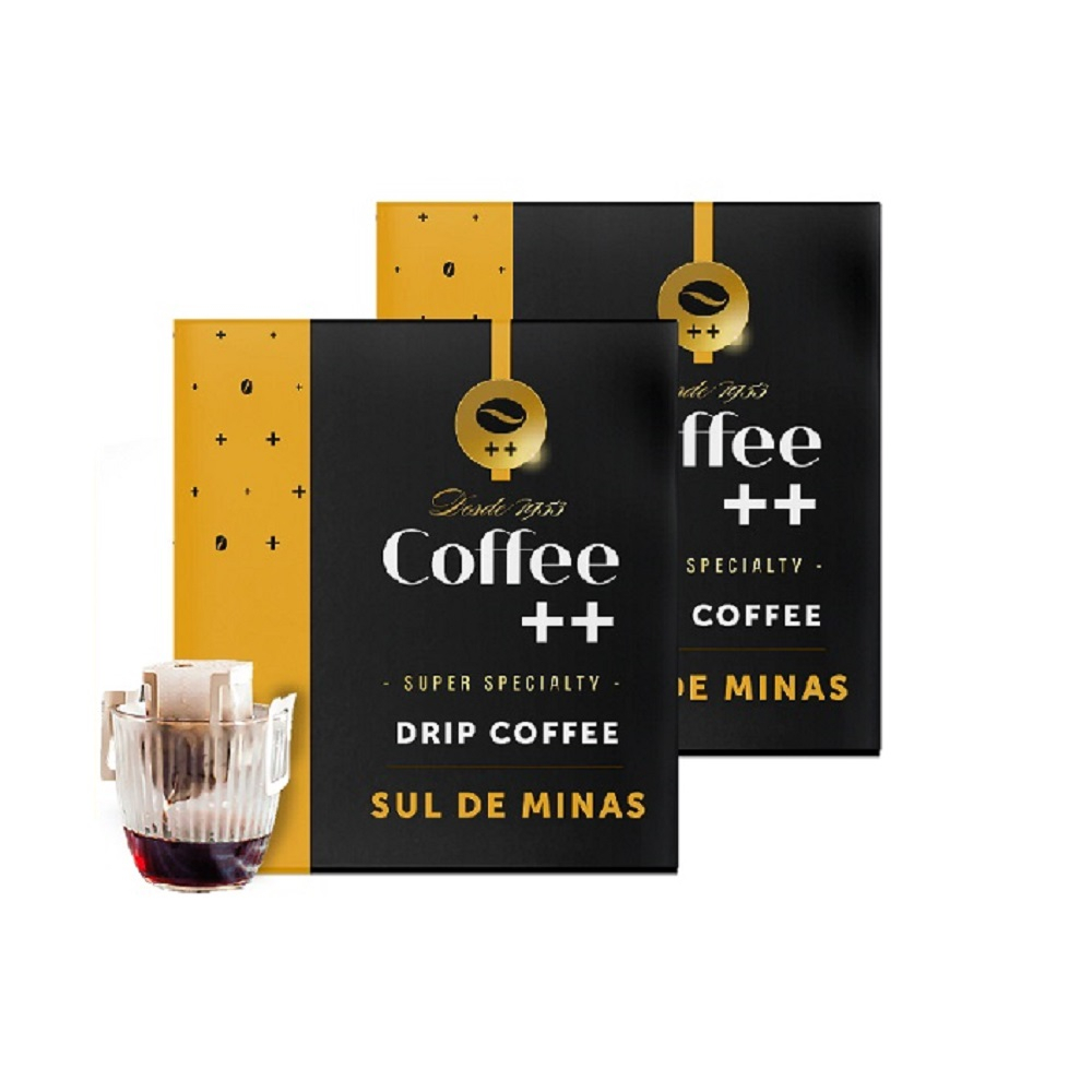 Kit 20 Sachês Café Especial em Drip Coffee Mais Sul de MInas - Food & Beverages
