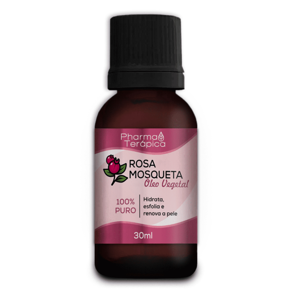 Óleo de Rosa Mosqueta Premium 100% Puro - Pharmaterápica 30ml