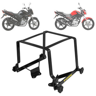 Suporte Bau Moto 80 135 Litros Removível Yamaha Fazer 150 2014 A 2022 / Factor 150 2018 A 2022 Entrega Motoboy