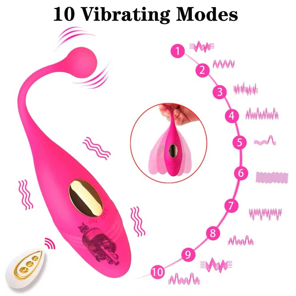 Vibrador Controle Remoto Ovo Para Mulheres Sem Fio Ponto G Cor aleatória L45 — imagem 2 de 2