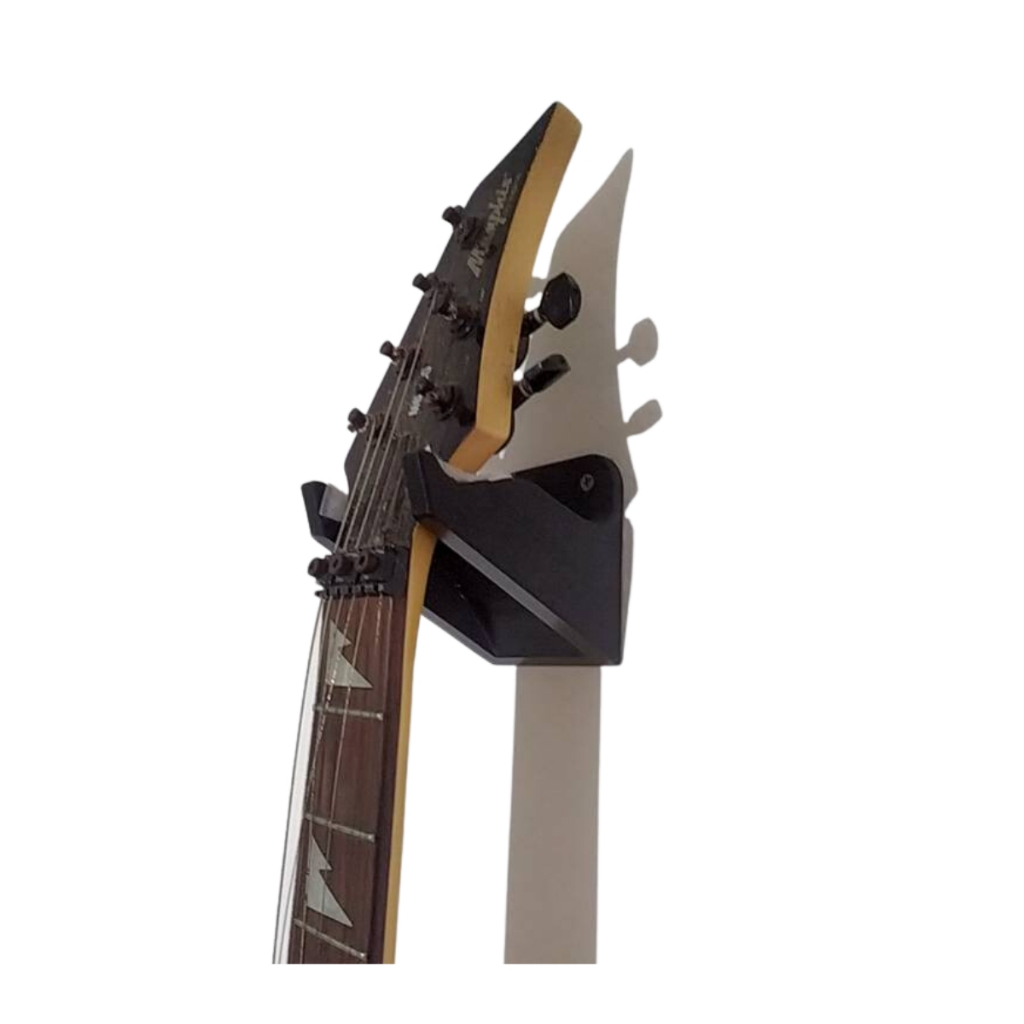 Suporte De Parede Para Violão, Guitarra, Cavaquinho e Baixo + Parafusos