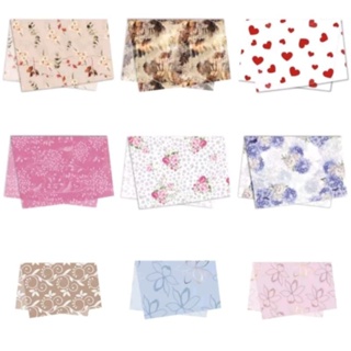 Papel de Seda Estampado Flores 50x35cm com 10/20/ 50 Folhas em Oferta na Shopee