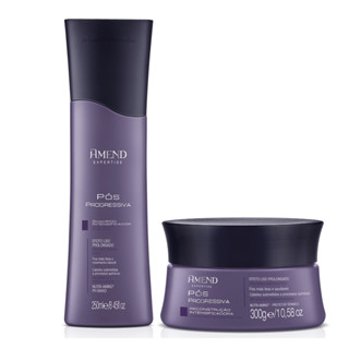 Amend kit Pós Progressiva Shamapoo 250ml + Mascara 250ml