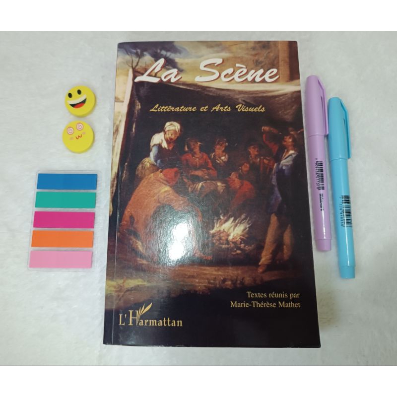 La Scène: Littérature et Artes Visuels - Textos em Francês reunidos por Marie-Thérèse Mathet