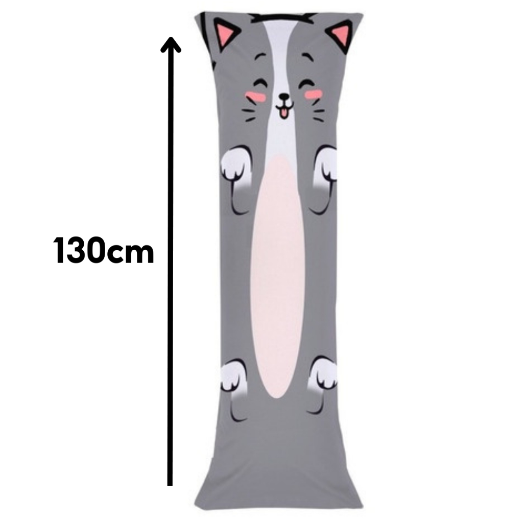 Travesseiro De Corpo Xuxão 2 Peças Travesseiro e Fronha Tamanho 1,30x40cm