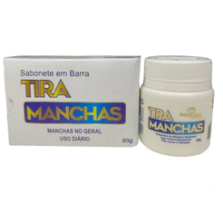 Kit Tira Manchas NatyFlora 1 creme 1 Barra