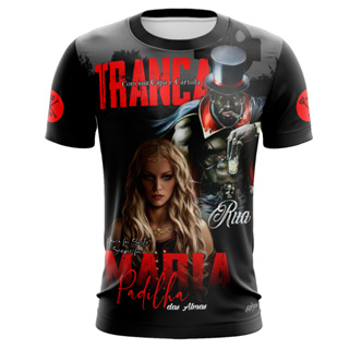 Camisa religiosa Maria Padilha das almas e Exu Tranca Rua em Oferta na Shopee