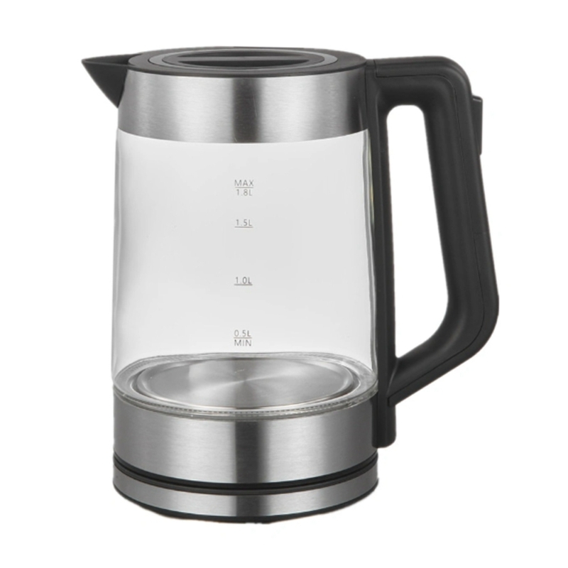 Jarra Eletrica com Led Vidro e Inox 220V