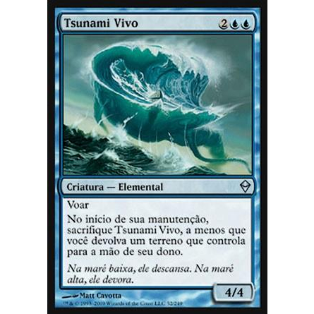 Tsunami Vivo (Elemental) - Magic The Gathering