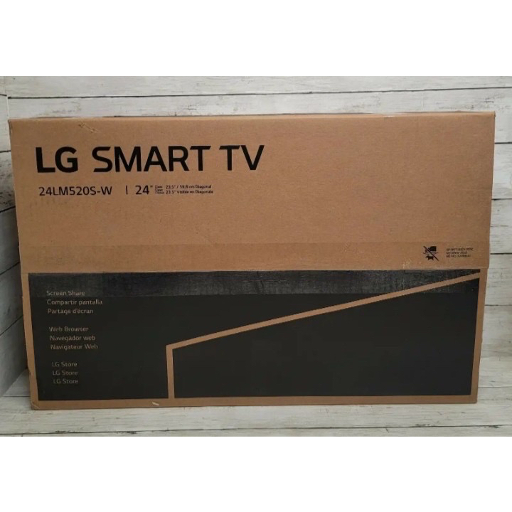 TV LED LG 24 POLEGADAS SMART LED NOVA ORIGINAL SELADA