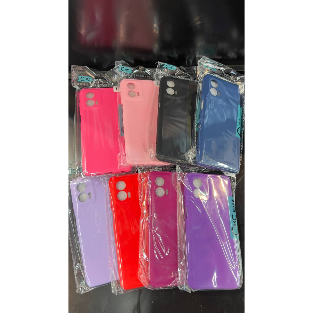 Kit 5 ou 3 Peças Capa Capinha Silicone Aveludado Cor Aleatória Proteção Excelente Qualidade Para MOTOROLA